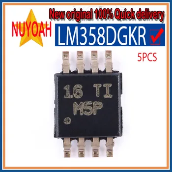 100% novo original LM358DGKR VSSOP-8 duplo standard amplificador operacional chip DUAL AMPLIFICADORES OPERACIONAIS
