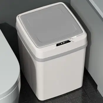 12L Inteligente Lixeira Automática Sensor de Caixote de lixo do Sensor do DIODO emissor de Resíduos Elétricos Bin Casa de Lixo Pode, Cozinha, Banheiro Lixo