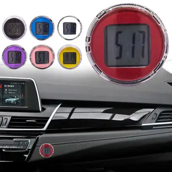 1pcs Mini Moto Relógio Digital Impermeável, à Prova de Choque do Carro Express Interior de Vibração de Produtos à Prova de Adesivo da Montagem do C2J6