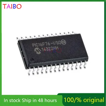 1~100PCS PIC16F76-eu/PARA SOP-14 PIC16F76 Microcontrolador Chip IC do Circuito Integrado, Nova Marca Original