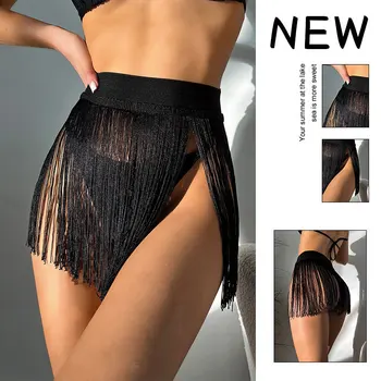2023 Novo Design de Borla Praia Calças Saia Mulheres Cover-ups Vestidos Casuais das Mulheres de Maiô de Festa Sexy Shorts Troncos de Natação
