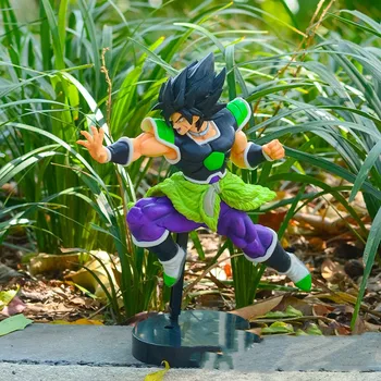 23cm Dragon Ball Z Goku Vs Broli Figuras de Anime Figura Dbz Batalha de Goku Estátua Collectible Figurine Pvc Modelo Garoto de Brinquedo de Presente