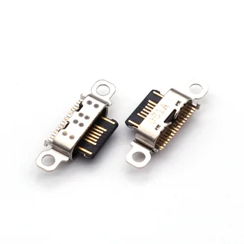 2pcs Para Meizu 15/15 lite/16/16 plus/17/ M15 Micro Mini USB Jack Conector V8 Porta de Carregamento de Reparação de Peças de Reposição