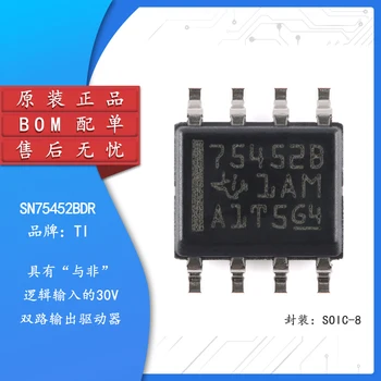 5pcs Original genuíno SN75452BDR SOIC-8 30V dual chip driver de saída