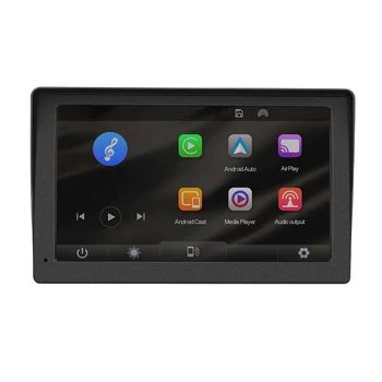 7 Polegadas, auto-Rádio HD 1024P sem Fio Carplay Android Auto MP5 Player Tela de Toque do Portátil Estéreo do Carro Controle de Voz Transmissor de FM