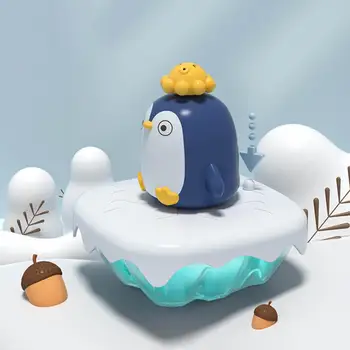 A Hora do banho de Diversão com Brinquedos de Banho do Bebê de Brinquedo Pinguim Bonito Pulverizadores de Água para a Banheira ou Piscina, Ideal Presente do Chuveiro