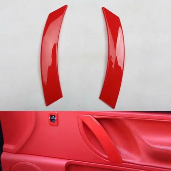 A Porta do carro Lidar com apoio de Braço Capa Guarnição de Estilo da Volkswagen Beetle 2003-2010 Interior Automática de Moldagem Acessórios 2pcs