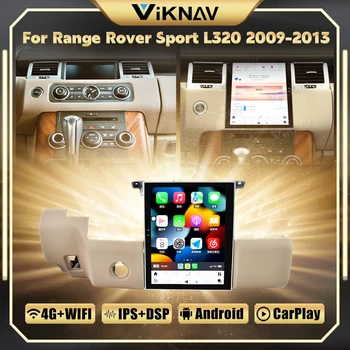Android 11 de som do Carro Rádio Para o Range Rover Sport L320 2009-2013 Player Multimídia GPS de Navegação Carplay CA o Painel da Tela de Toque