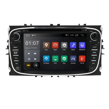 Android10 Carro Player Multimídia GPS Automotivo Para FORD Focus S-MAX, Mondeo C-MAX, Galaxy Kuga Transit Connect Rádio 2Din DVD SWC