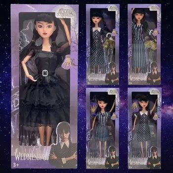 Anime Quarta-Feira Addams Family Figura De Ação Do Anime Móveis De Boneca Bonito Decoração Periférica Coleção De Acessórios Da Boneca Brinquedo