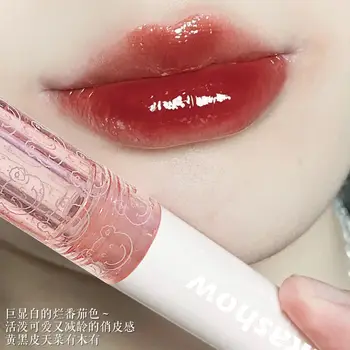 Bolha Brilho Labial Do Espelho De Água Líquida Batom Hidratante Gloss De Longa Duração Sexy Lip Tint Maquiagem Coreana De Cosméticos