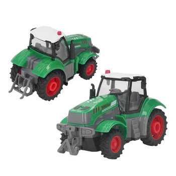 Cabeça de Trator agrícola Inércia Alimentado Bordas Lisas Agricultor Caminhão de Construção de Brinquedo para o Interior de Jogo ao ar livre