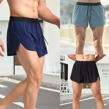 Calções desportivos Homens Verão Anti Executando Shorts de Formação folgada de Fitness, Corrida E Rápida de Treino de Mens Shorts Shorts Y Ajuste