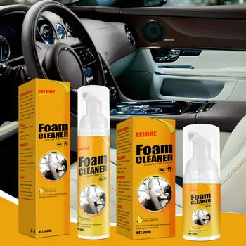 Carro multifuncional Espuma de Limpeza Bolha de Limpeza, Sprays de Sabor de Limão E Proteção UV Detergente para Limpeza de Pulverizadores Para Reparação de Automóveis