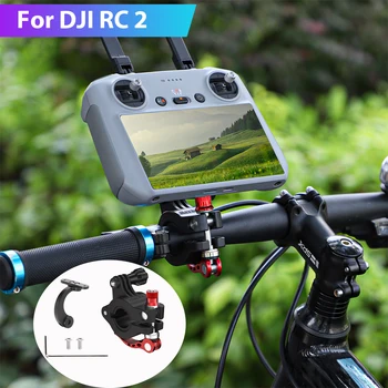 Controlador remoto de Montanha de Bicicleta Clip de Suporte Titular DJI RC 2(Ar 3/4 Mini Pro) Ciclismo Suporte Titular Drone Acessórios