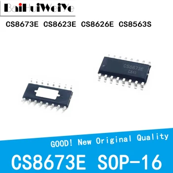 CS8673E CS8623E CS8626E CS8563S Amplificador de Potência de Áudio Chip SMD SOP-16 Novos de Boa Qualidade Chipset