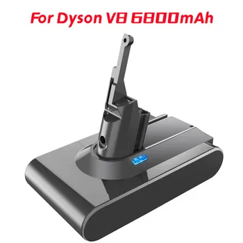 Dyson V8 Bateria de Substituição 6800mAh 21.6 V Bateria de Lítio para o Absoluto sem fio de Mão Aspirador Dyson V8 Fofo Vácuo