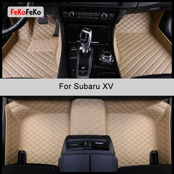 FeKoFeKo tapete para carros Personalizados Para Subaru XV de Acessórios de automóveis Pé Tapete