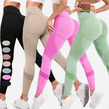 Fitness LuLuWomen com Logotipo Yoga Calças Leggings Mulheres Push-Up Esportes Meias Calças Para Mulher Desgaste da Ginástica Feminina de Roupas de ginástica