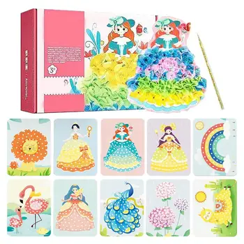 Garoto de Livros de Colorir 3D DIY Brinquedos Poke Art Livro de Colorir Seguro Usar Pintura fontes de Presentes Para o dia de ação de Graças de Páscoa, de Ano Novo