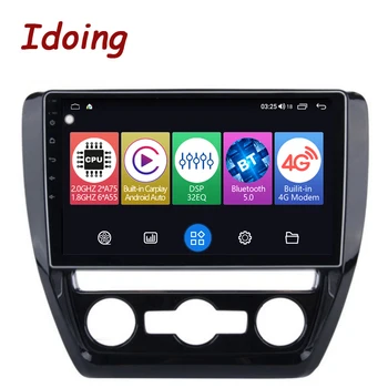 Idoing Carro Android Auto Carplay Unidade central de Radio Leitor Multimídia Volkswagen Jetta 6 2011-2018 de Navegação GPS Plug And Play