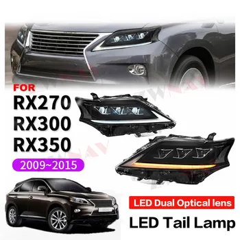 LED Farol do Carro LEXUS RX270 300 350 2009 2010 2011 2012 2013 2014 2015 Alta Bemp Qualidade de Retrofit Assemby de Acessórios Auto