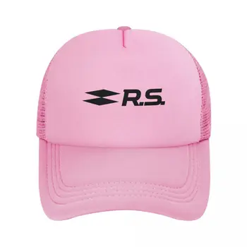Moda Preto RS Clube de Automobilismo Racing Trucker Hat Mulheres Homens Personalizado Ajustável Unisex Tampão de Baseball ao ar livre