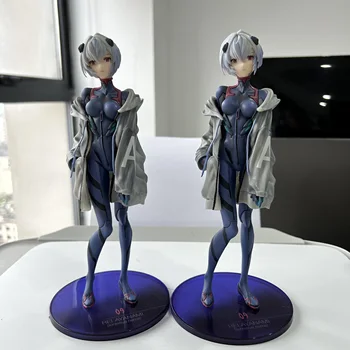 NEON GENESIS EVANGELION Figura Ayanami Rei Mangá Kawaii Mangá Menina Quente Brinquedos para Meninos Coleção Boneca de Anime Figura de Ação