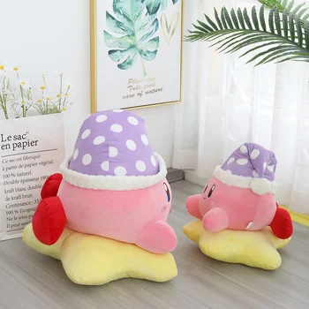 Novo Kirby Bonito Dos Desenhos Animados Do Luxuoso Boneca Travesseiro Boneca Decoração De Casa Kawaii De Pelúcia De Animais Brinquedo De Crianças De Aniversário, Presente De Natal Brinquedos