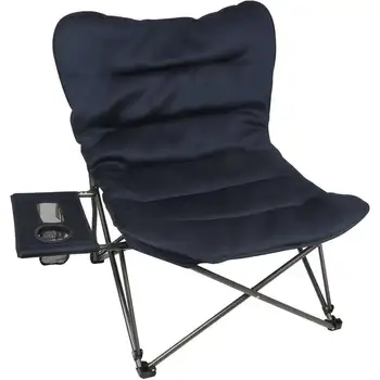 Oversized Relaxar Pelúcia com Cadeira e Mesa para o Exterior, Azul