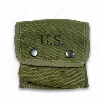 REPRO WW2 segunda guerra mundial Exército dos EUA USMC Selva, Primeiros Socorros Bolsa Com o Kit de Gancho Hi-Q1945 MILITAR Reconstituição
