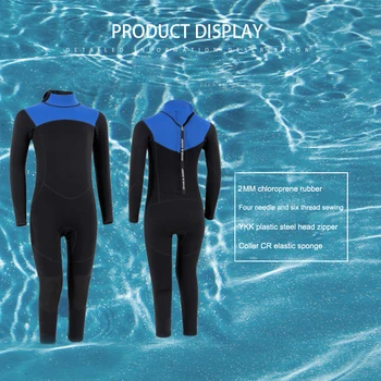 Uma Peça de Corpo Inteiro Mergulhar Ternos Completos de Proteção solar 2mm de Neoprene para Surf Roupa Grossa de Maiô para a Natação Surf, Mergulho de Snorkel