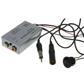 Universal Fm Estéreo Com Mp3 Auto Antenne Kabel Auto-Rádio Rca Aux Adaptador